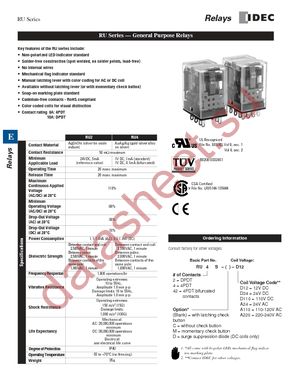 RU4S-A220-240 datasheet  